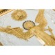 Икона Ангел Хранитель серебро с золотом